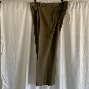 Pre-Owned Brooks Brothers Olive Green Dress Pants W36-L30